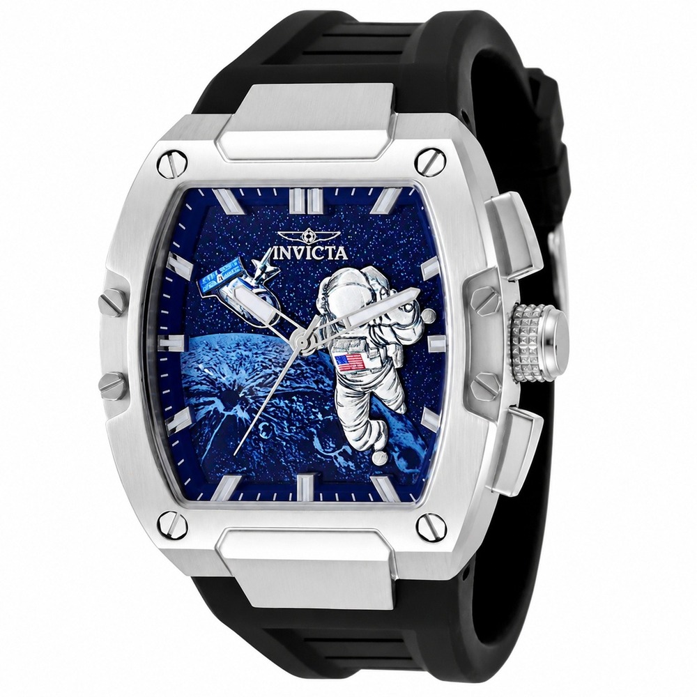 Invicta S1 Rally Moonlander Men's Watch 43mm  Black 50643 Invicta Box Incl NEW